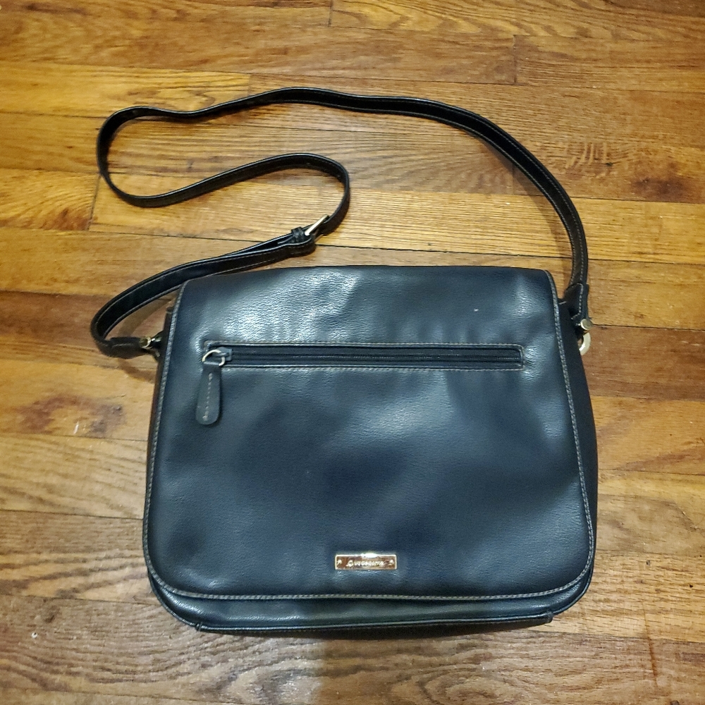 Liz Claiborne Navy Blue Handbag, Purse, Pocketbook